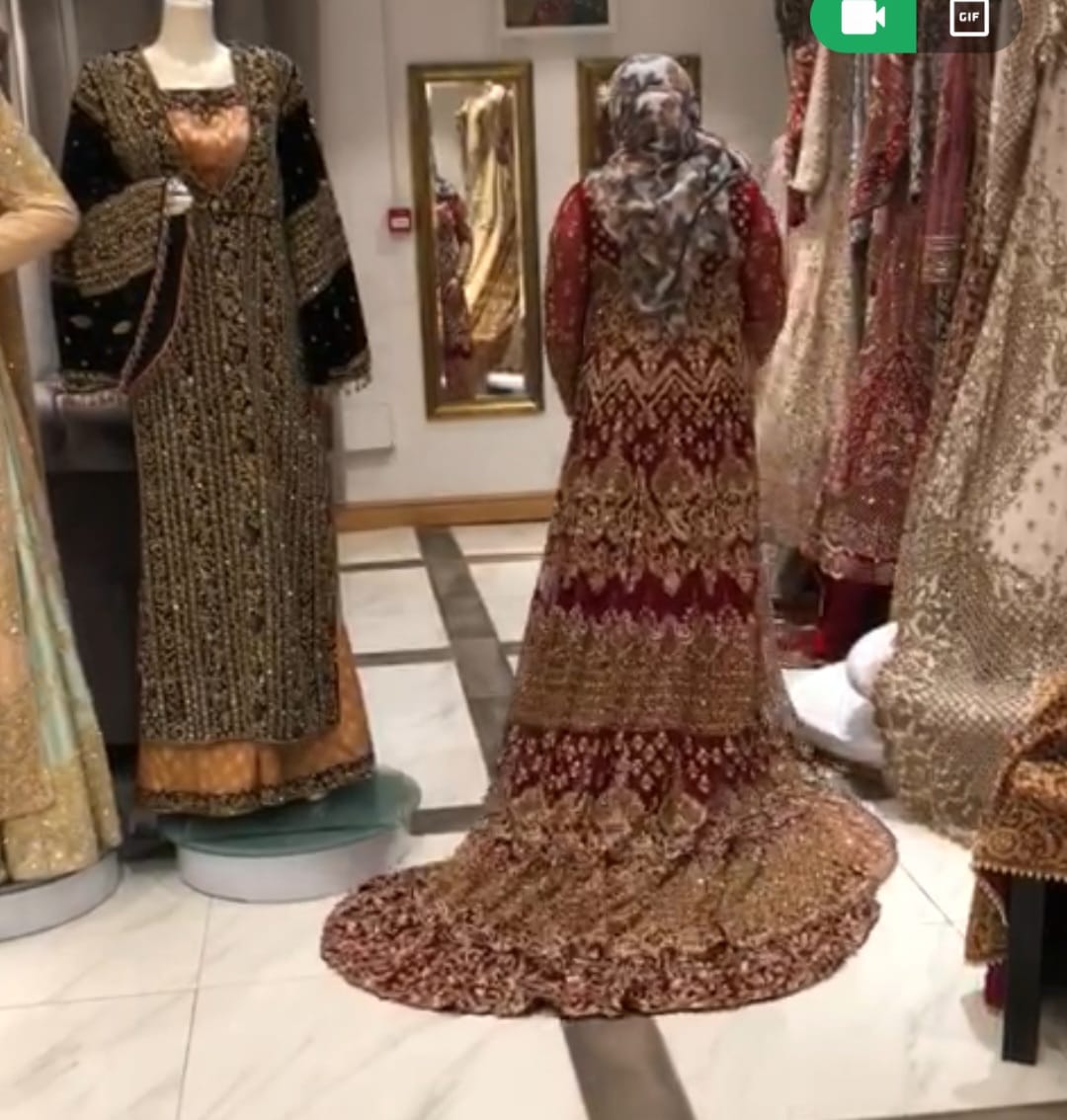 Bridal Lehenga (Never Worn)(was £2450)