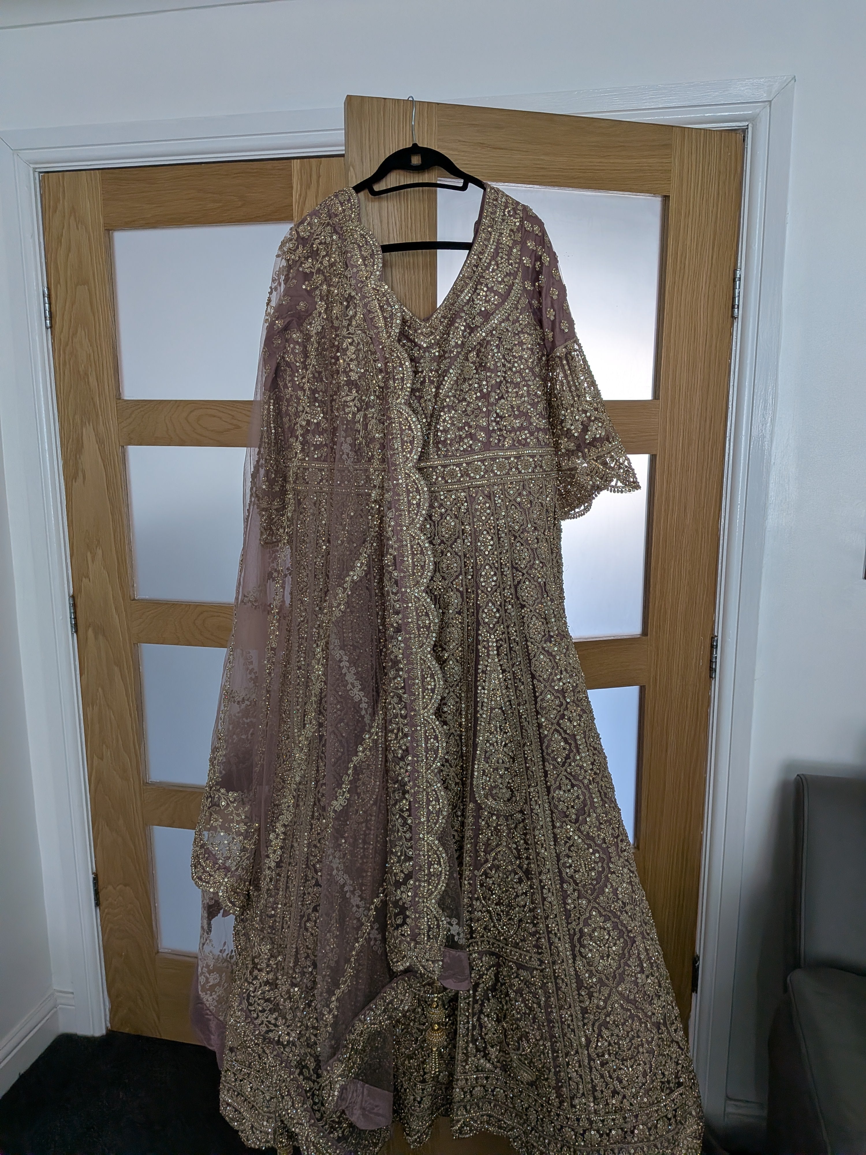 Bridal nikkah dress