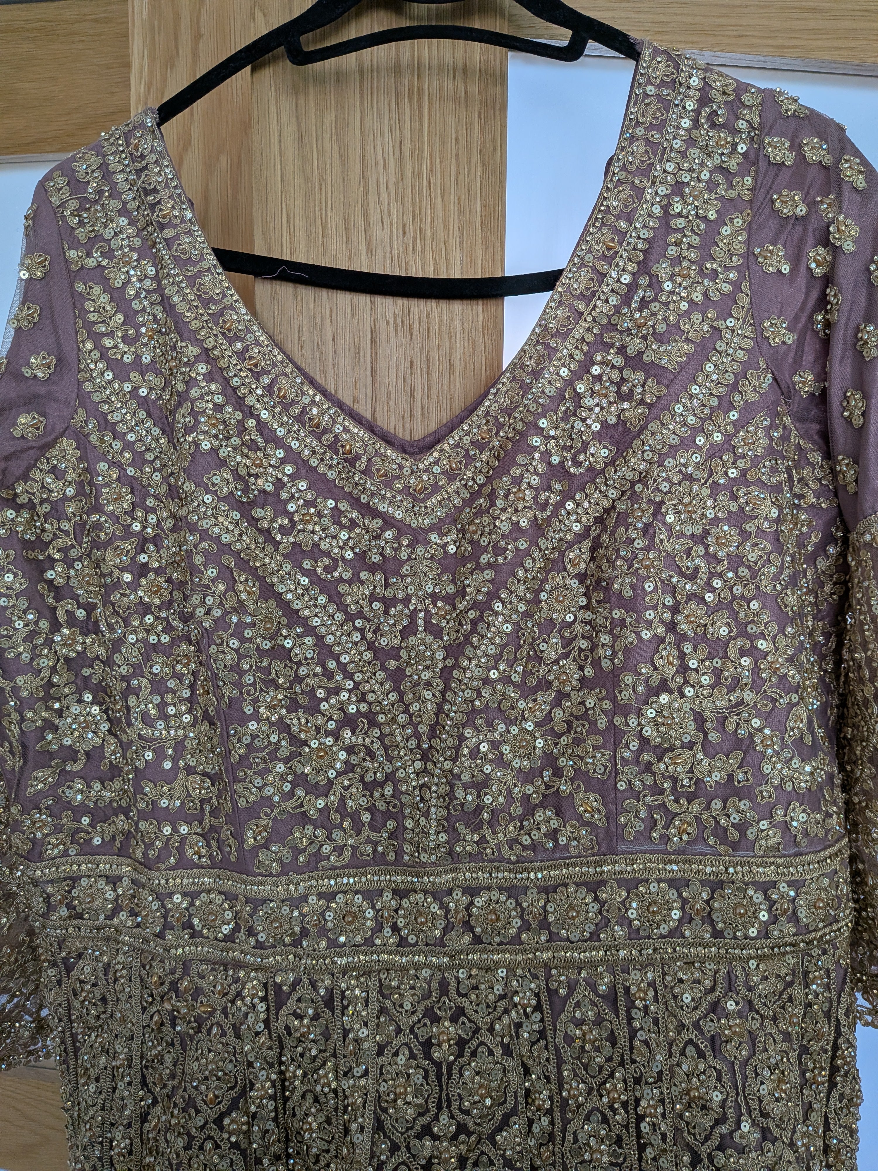 Bridal nikkah dress