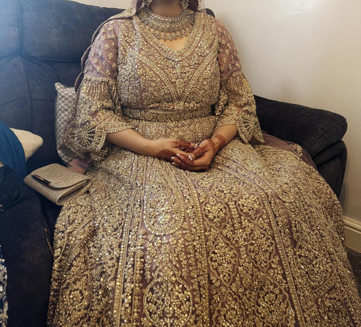 Bridal nikkah dress