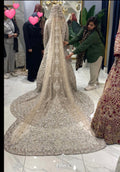 Heavy wedding dress