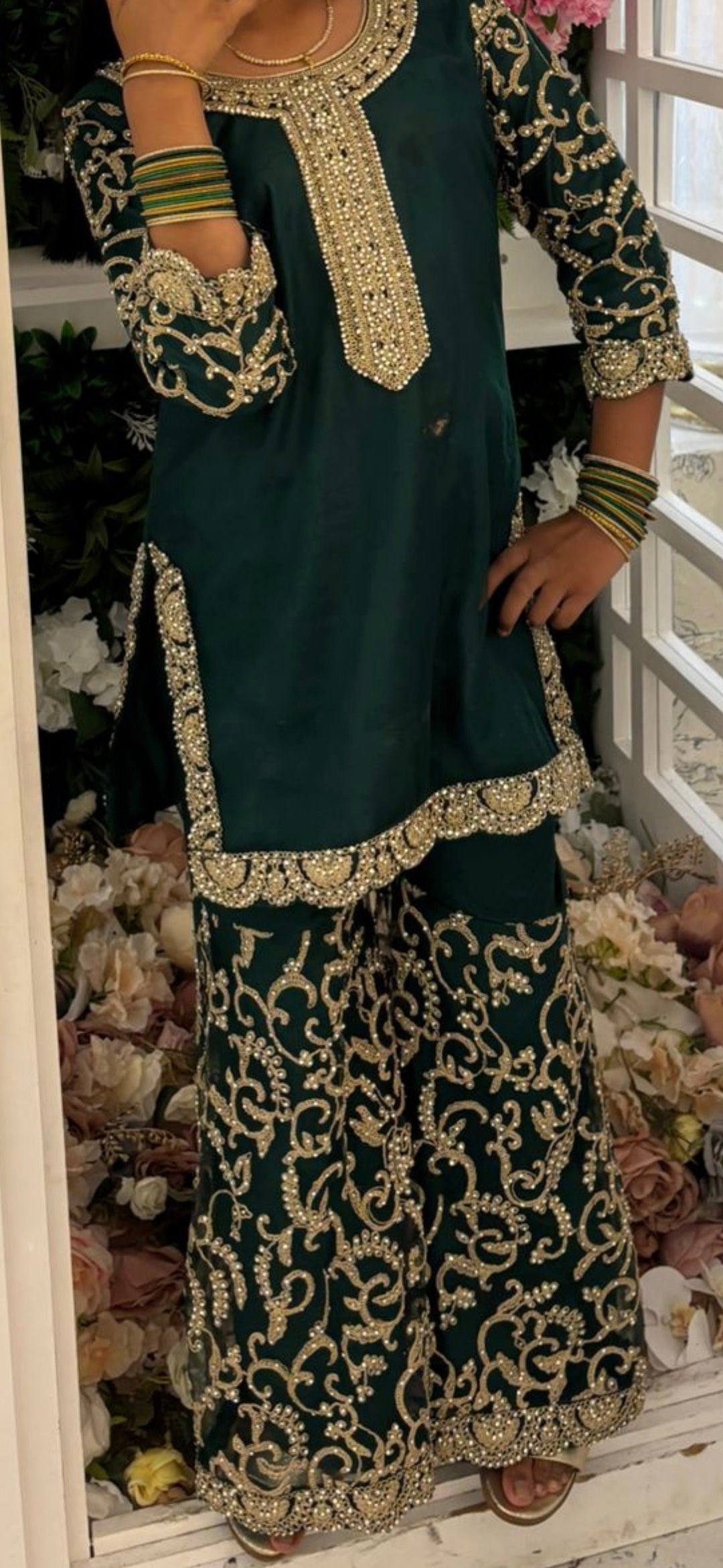2 Peice Emerald Green Suit