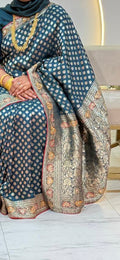 Emerald Green Sari