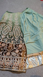 Semi Stitched Indian Lengha