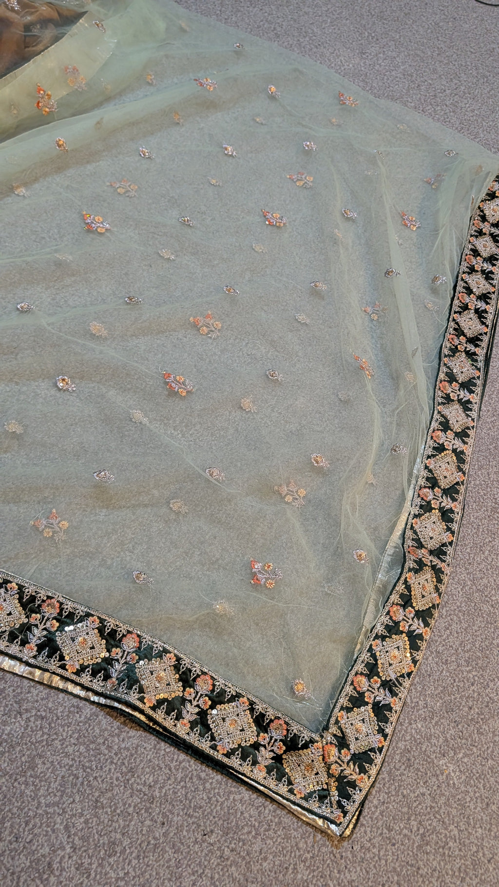 Semi Stitched Indian Lengha