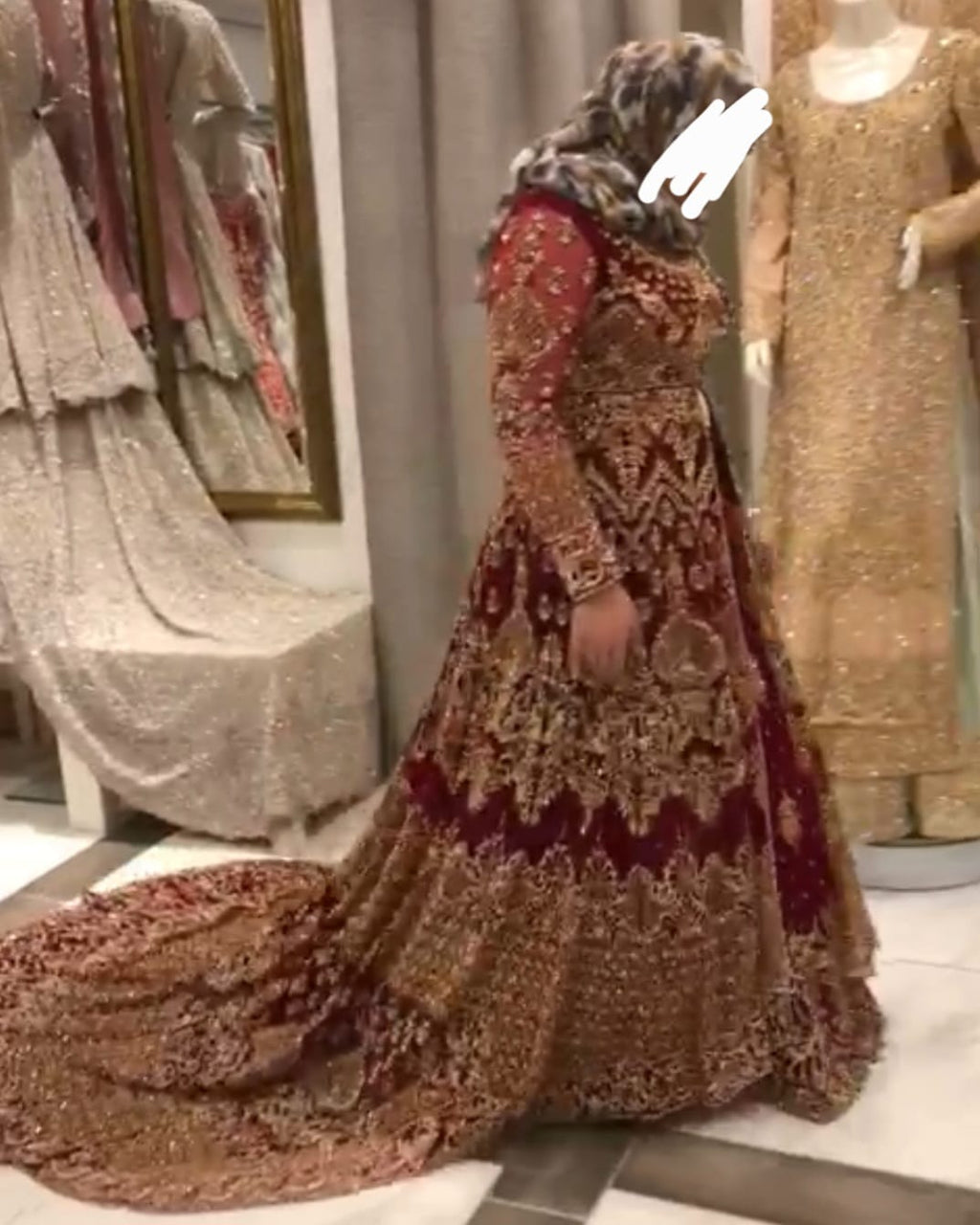 Bridal Lehenga (Never Worn)(was £2450)