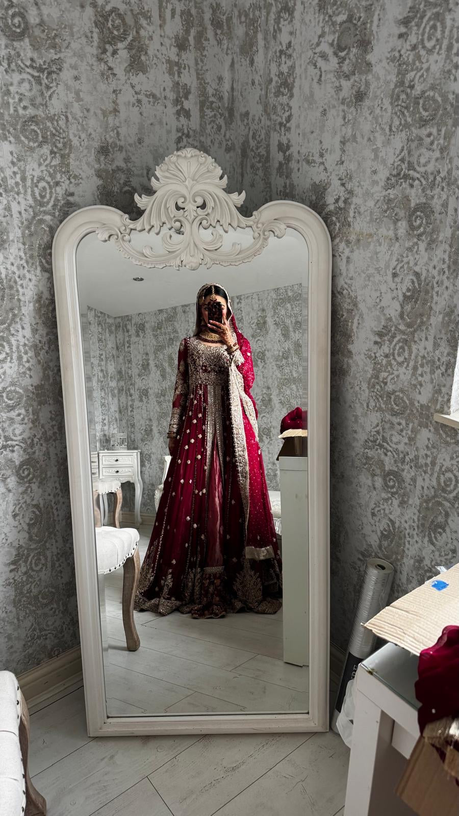 Faiza Saqlain dupe wedding dress