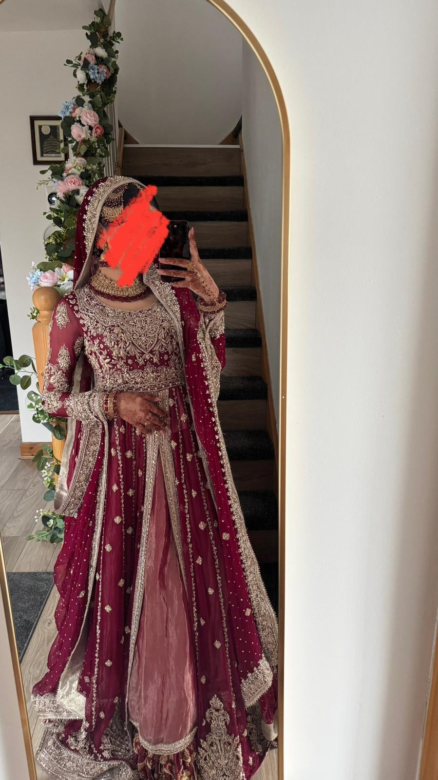 Faiza Saqlain dupe wedding dress