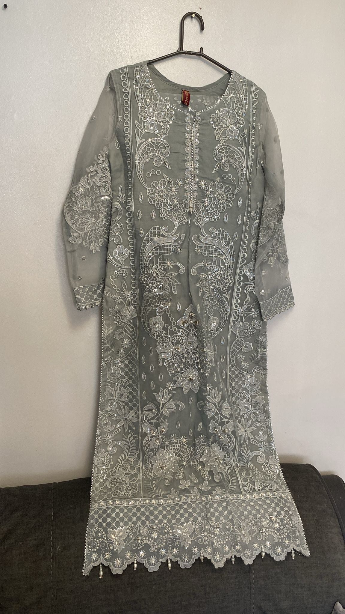 Fancy party suit available in two colours
