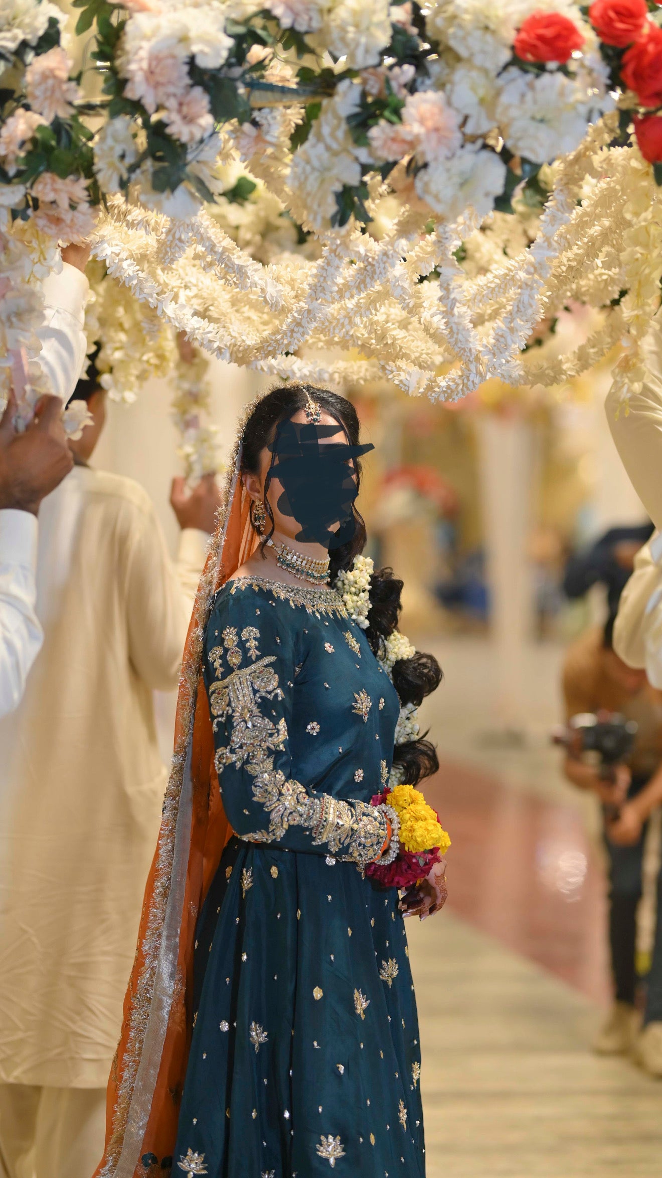 Lengha & Choli Mehndi Bridal Outfit