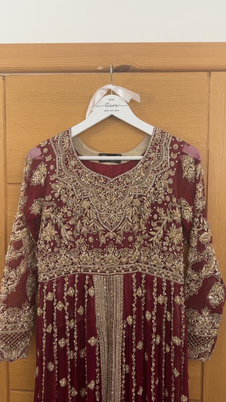 Faiza Saqlain dupe wedding dress