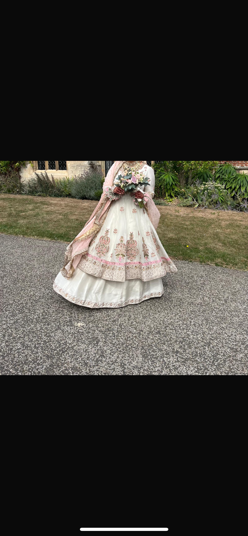 Nikkah/wedding dress/with lengha(skirt)