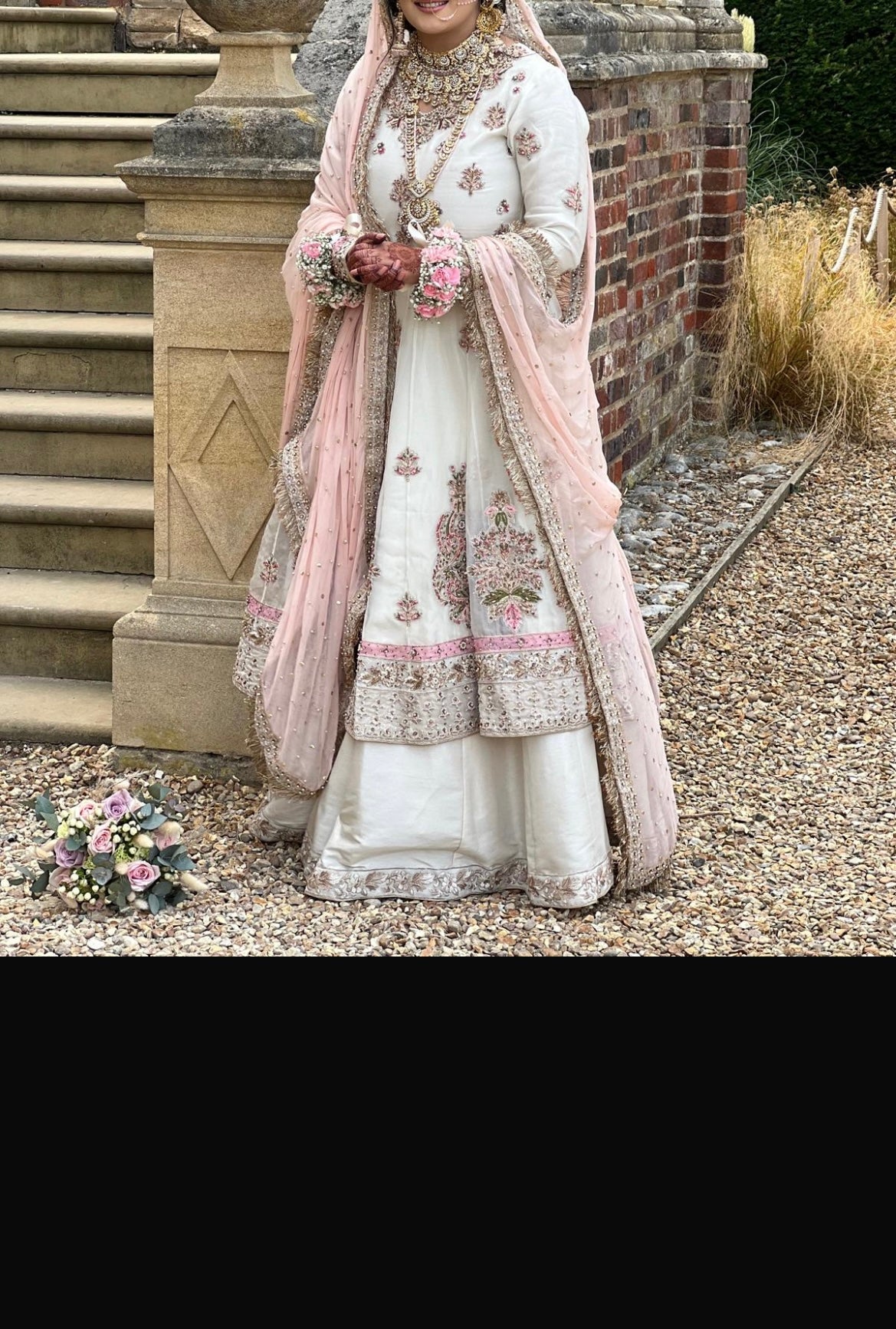 Nikkah/wedding dress/with lengha(skirt)
