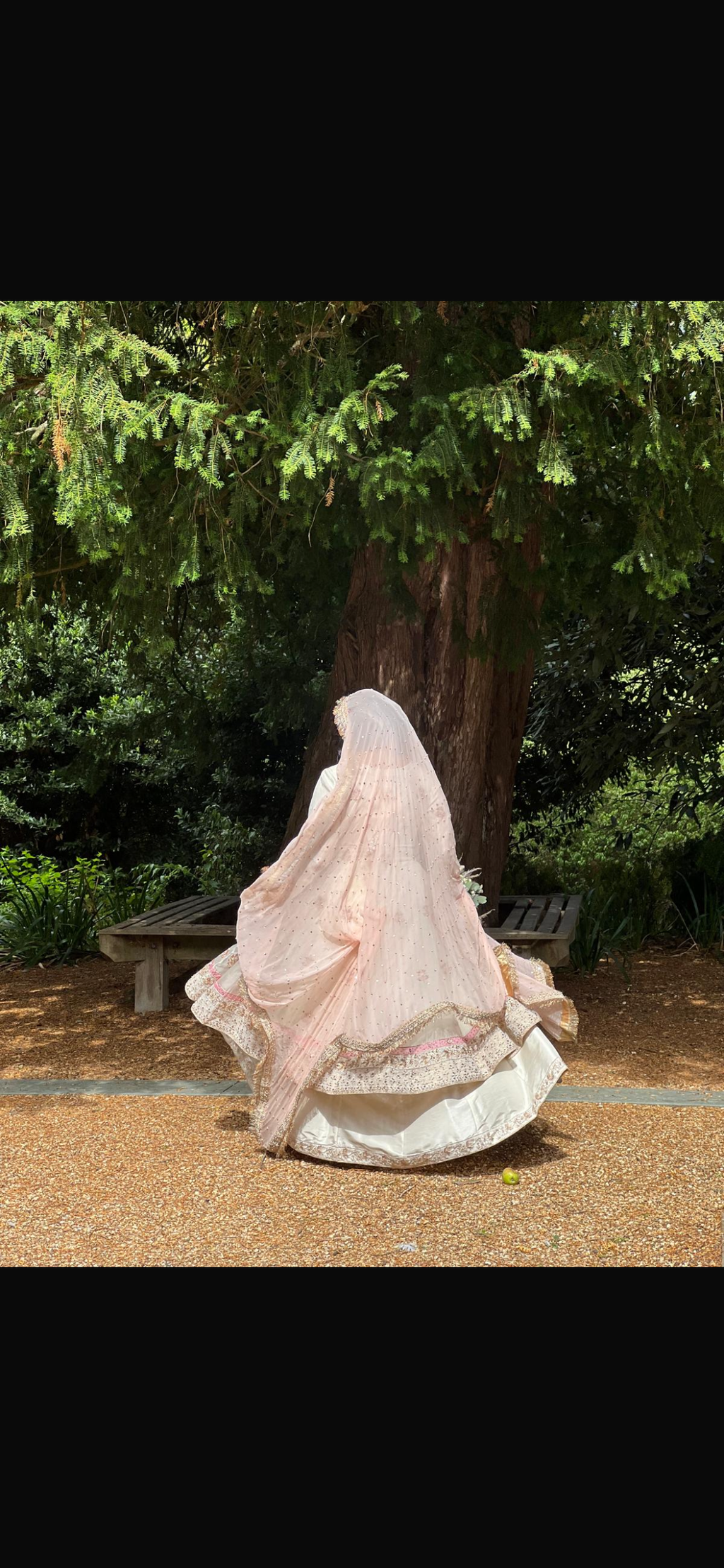 Nikkah/wedding dress/with lengha(skirt)