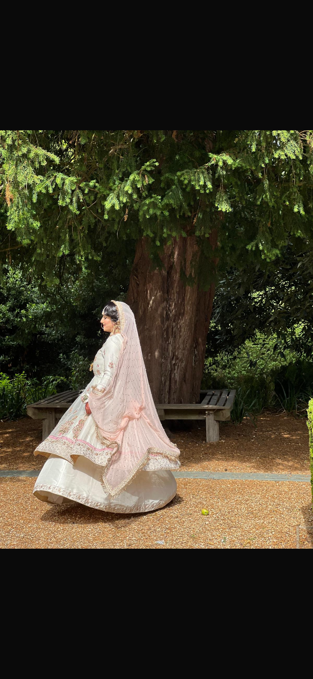 Nikkah/wedding dress/with lengha(skirt)