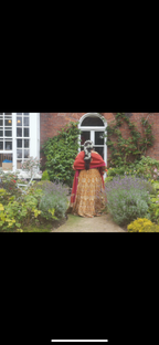 Mendhi gown with dupatta( scarf)