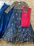 Mina Hasan Maxi with Lehnga