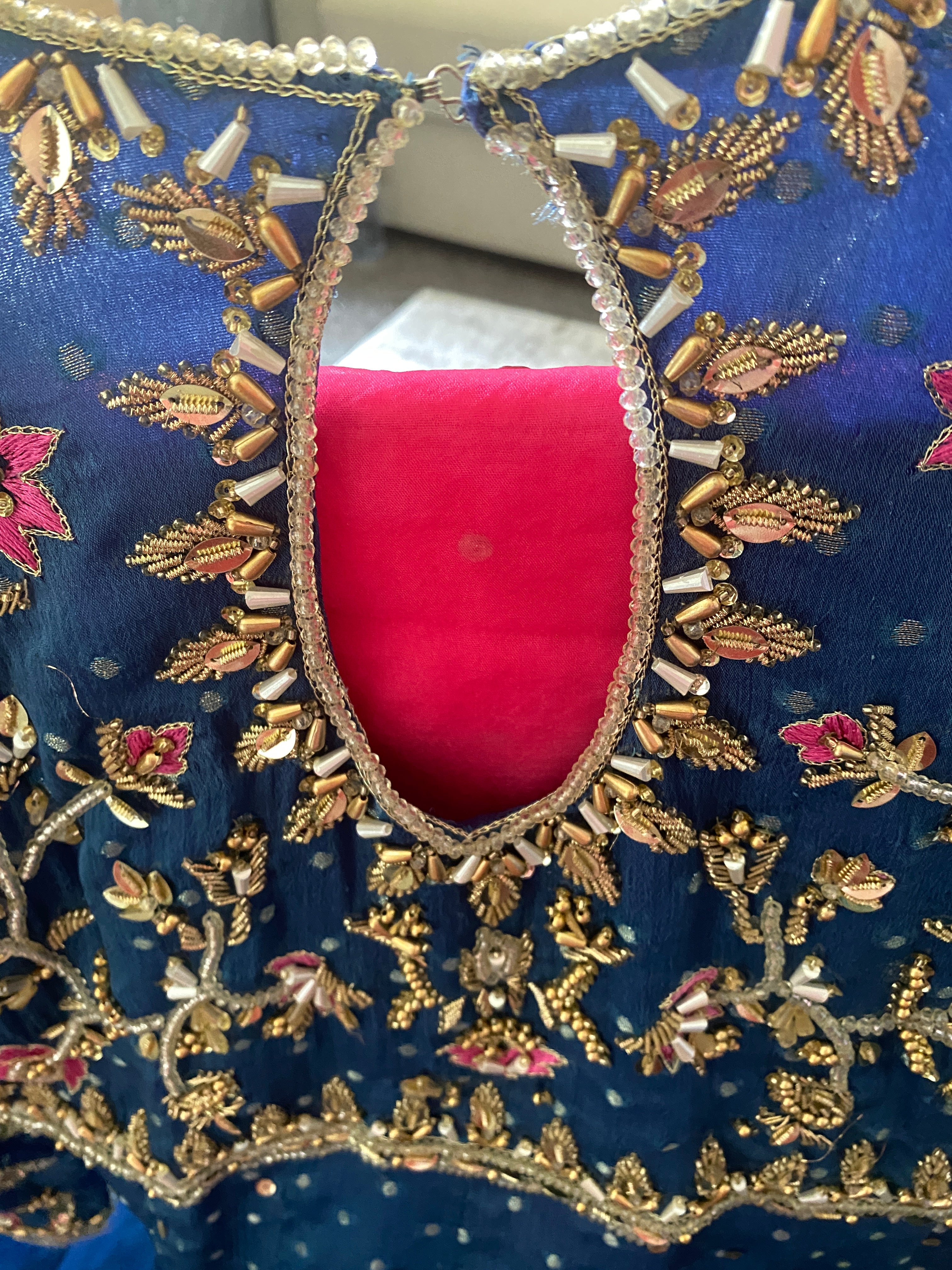 Mina Hasan Maxi with Lehnga
