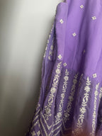 Lilac lehengha and top