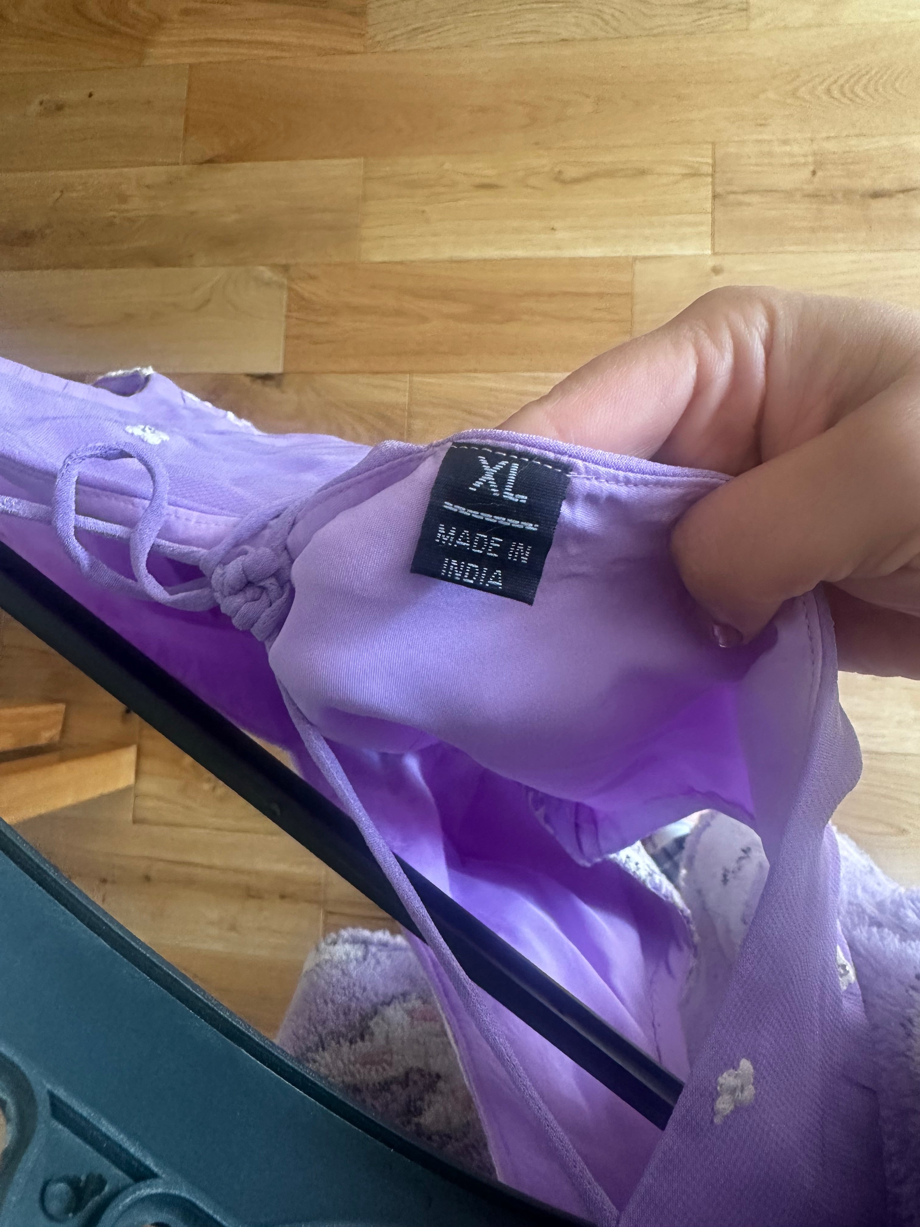 Lilac lehengha and top