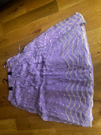 Lilac lehengha and top