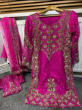 Hot pink Shalwar suit