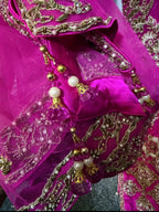 Hot pink Shalwar suit