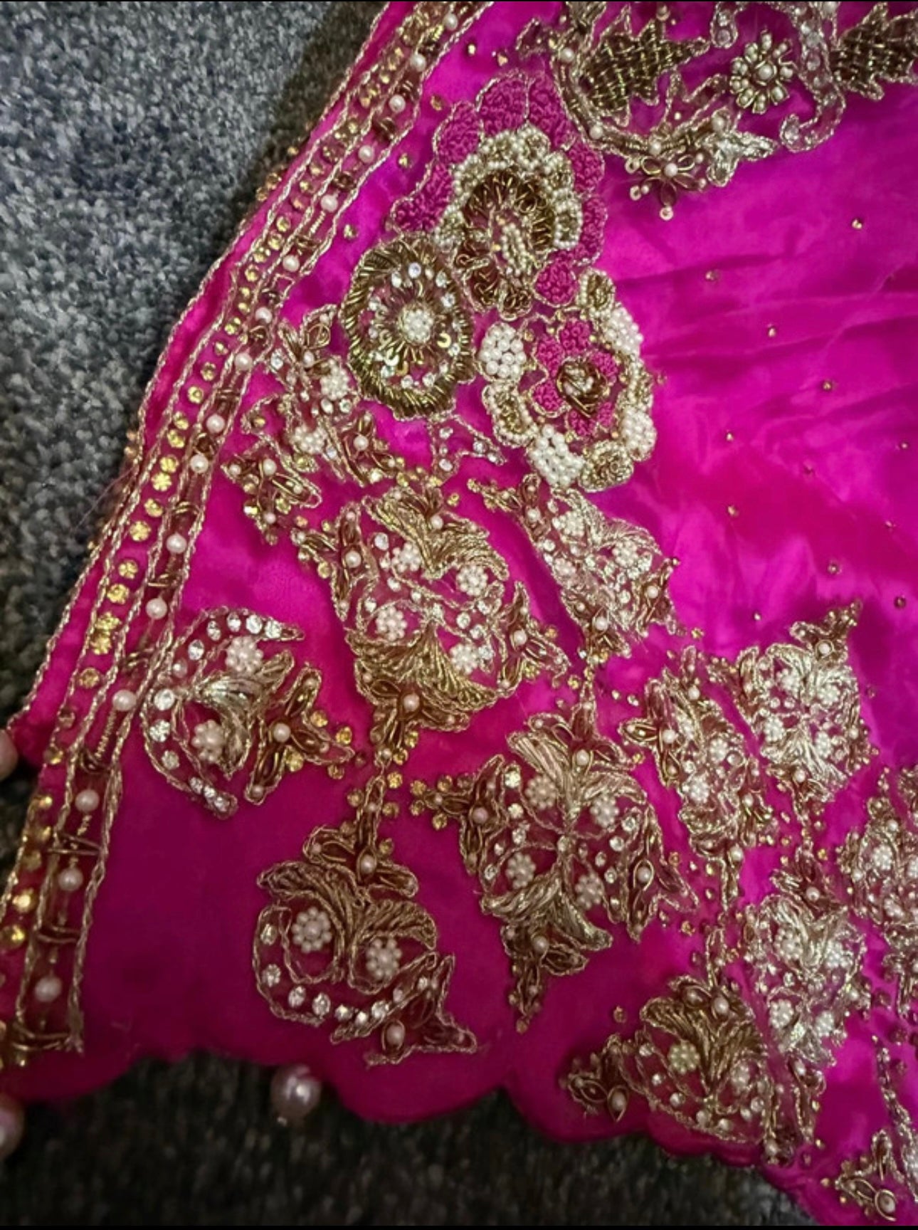 Hot pink Shalwar suit