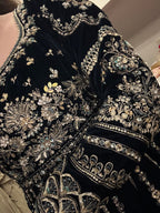 Nyra - lehza 3 piece size XS green sharara outfit