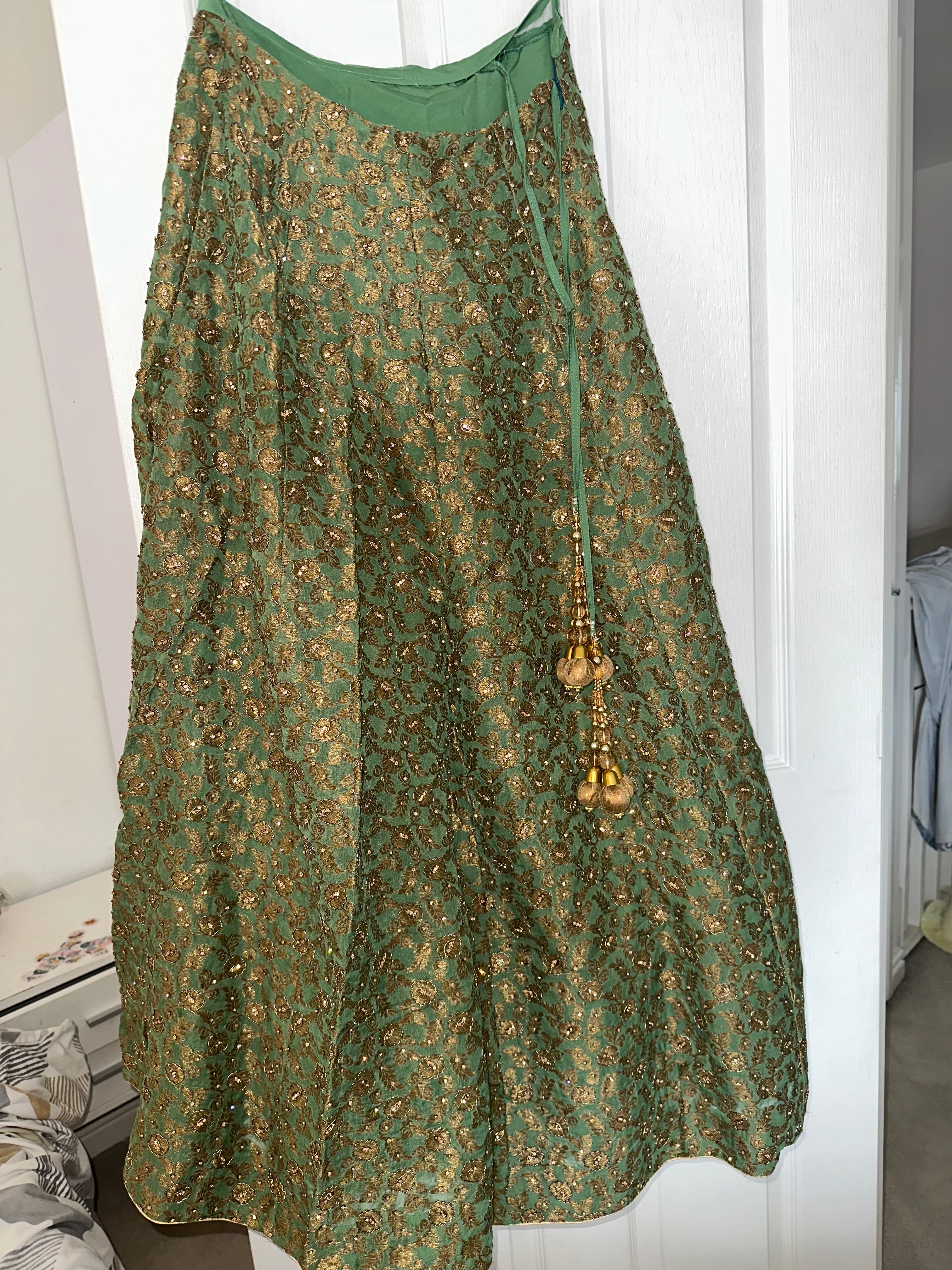 Bridal Mendhi outfit