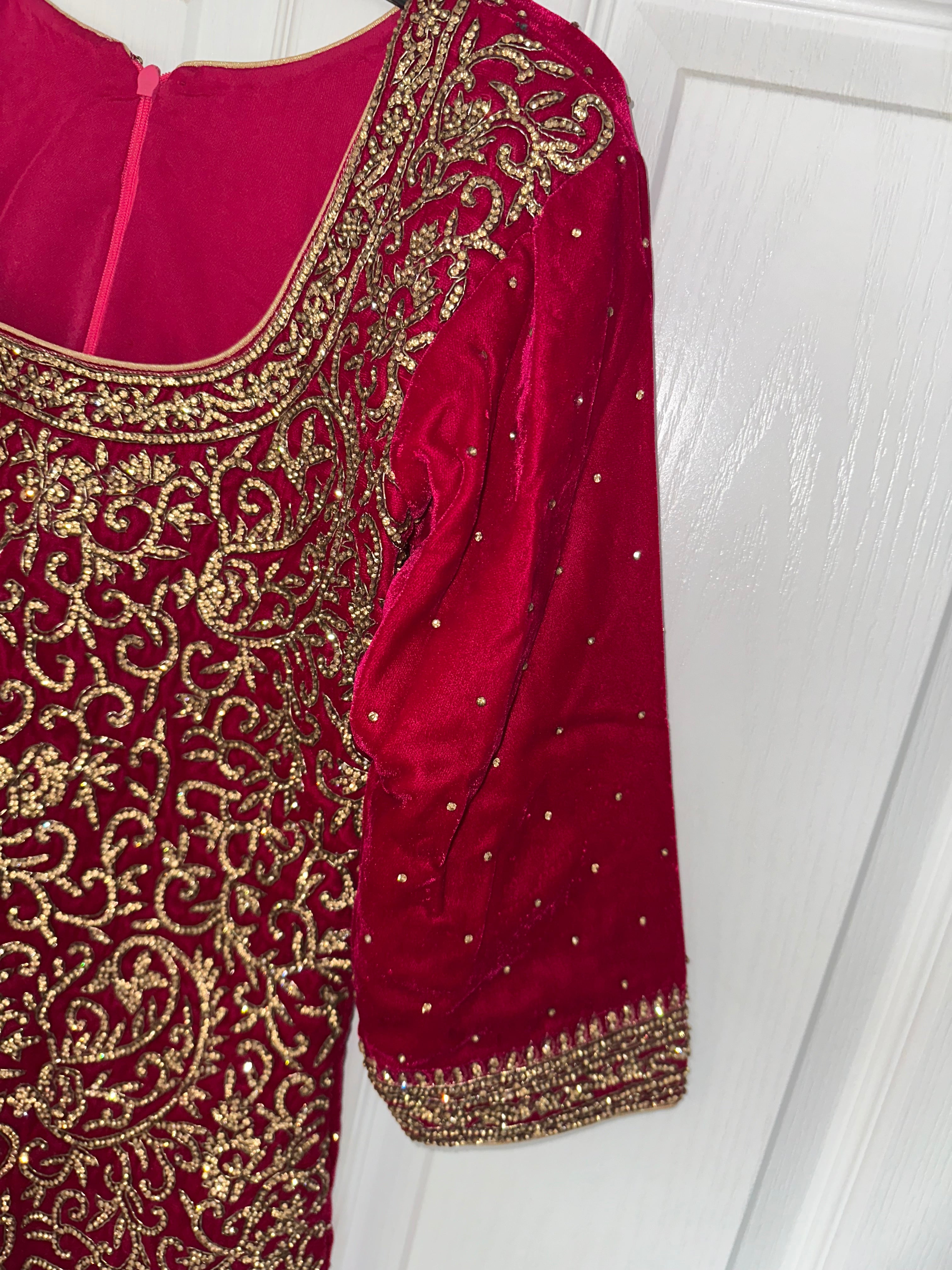 Bridal Mendhi outfit