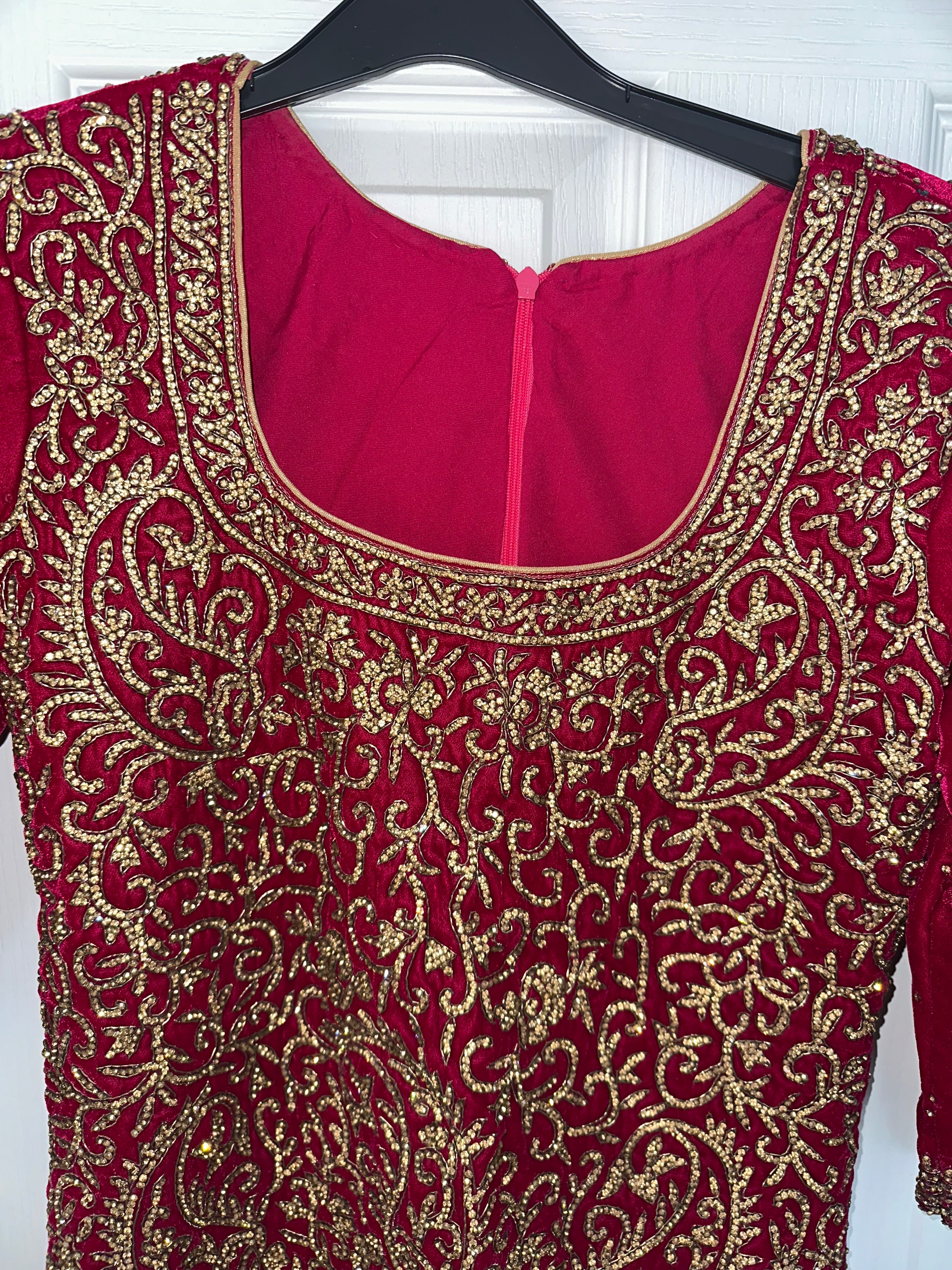 Bridal Mendhi outfit
