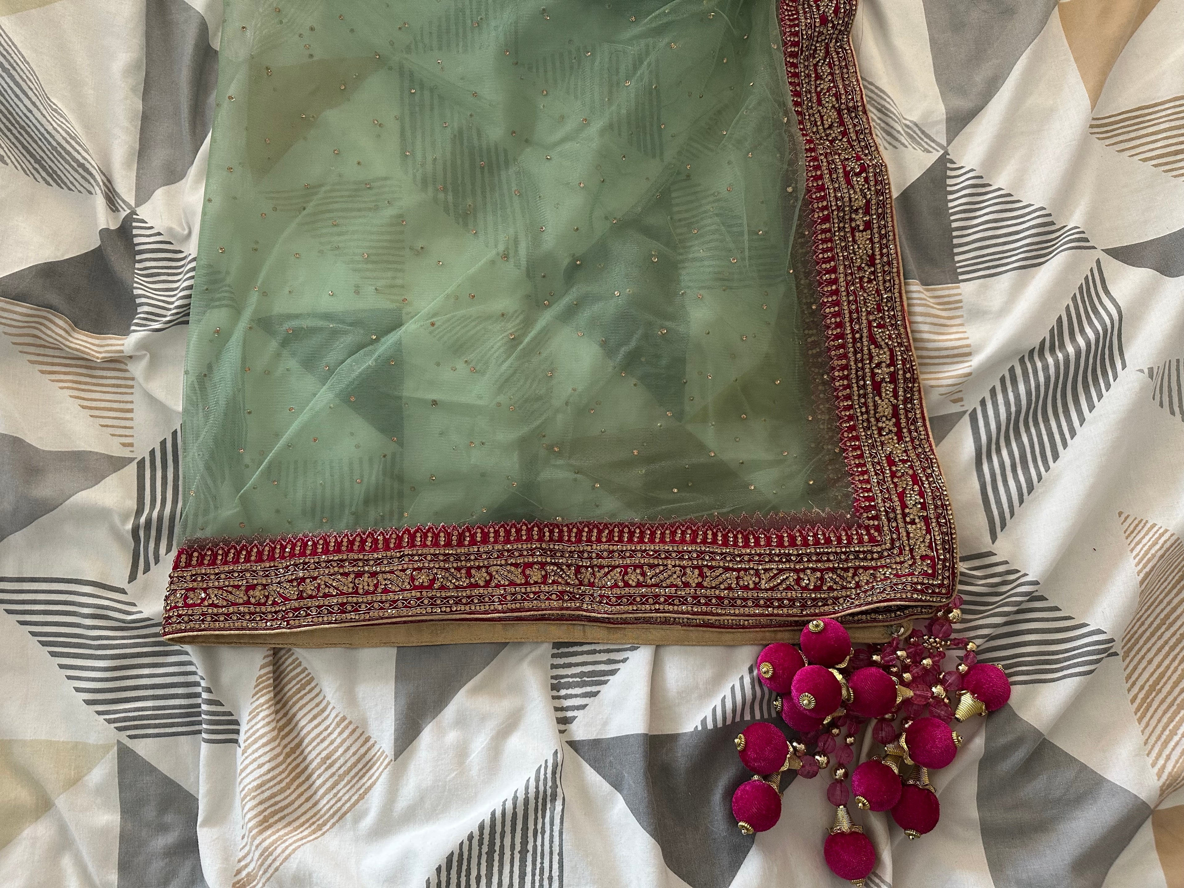 Bridal Mendhi outfit