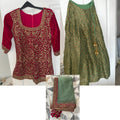 Bridal Mendhi outfit