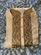 Brand New / Never Worn Men’s Luxury Gold Wedding Kurta Set