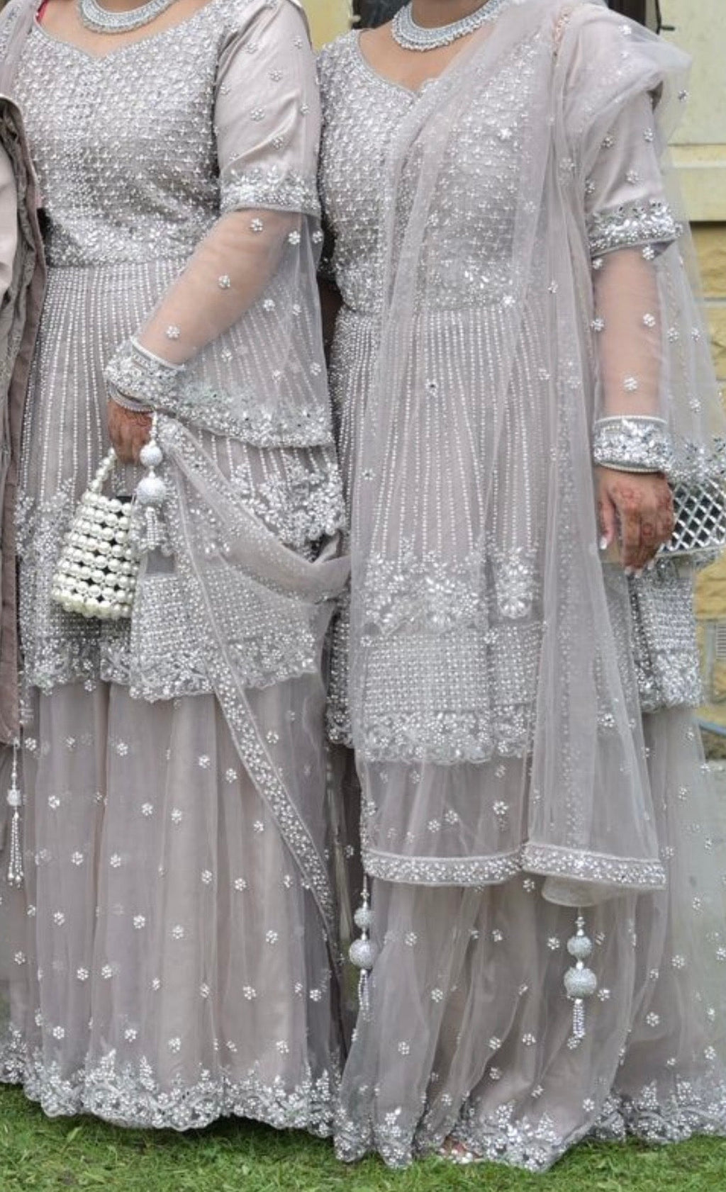 Lehnga with peplum top