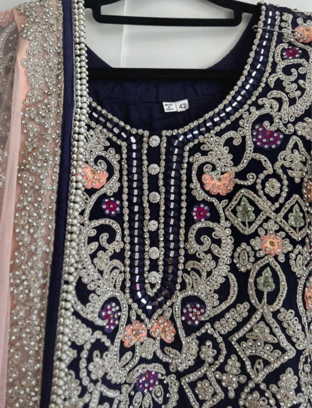 Heavy wedding sharara suit