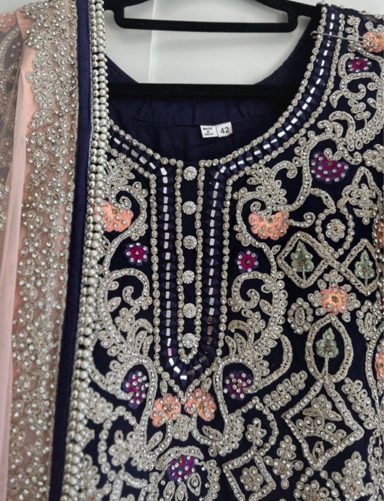 Heavy wedding sharara suit