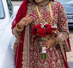 Seema Sarees Red Bridal Long dress
