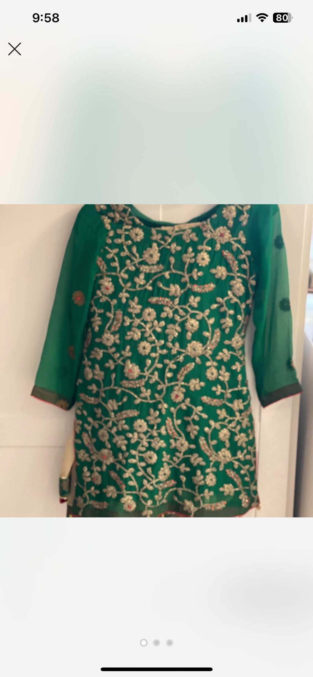 Mehndi gharara