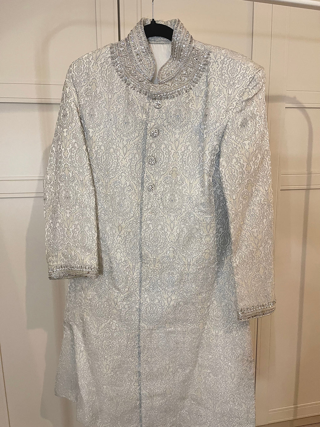 Boys Grey Sharwani