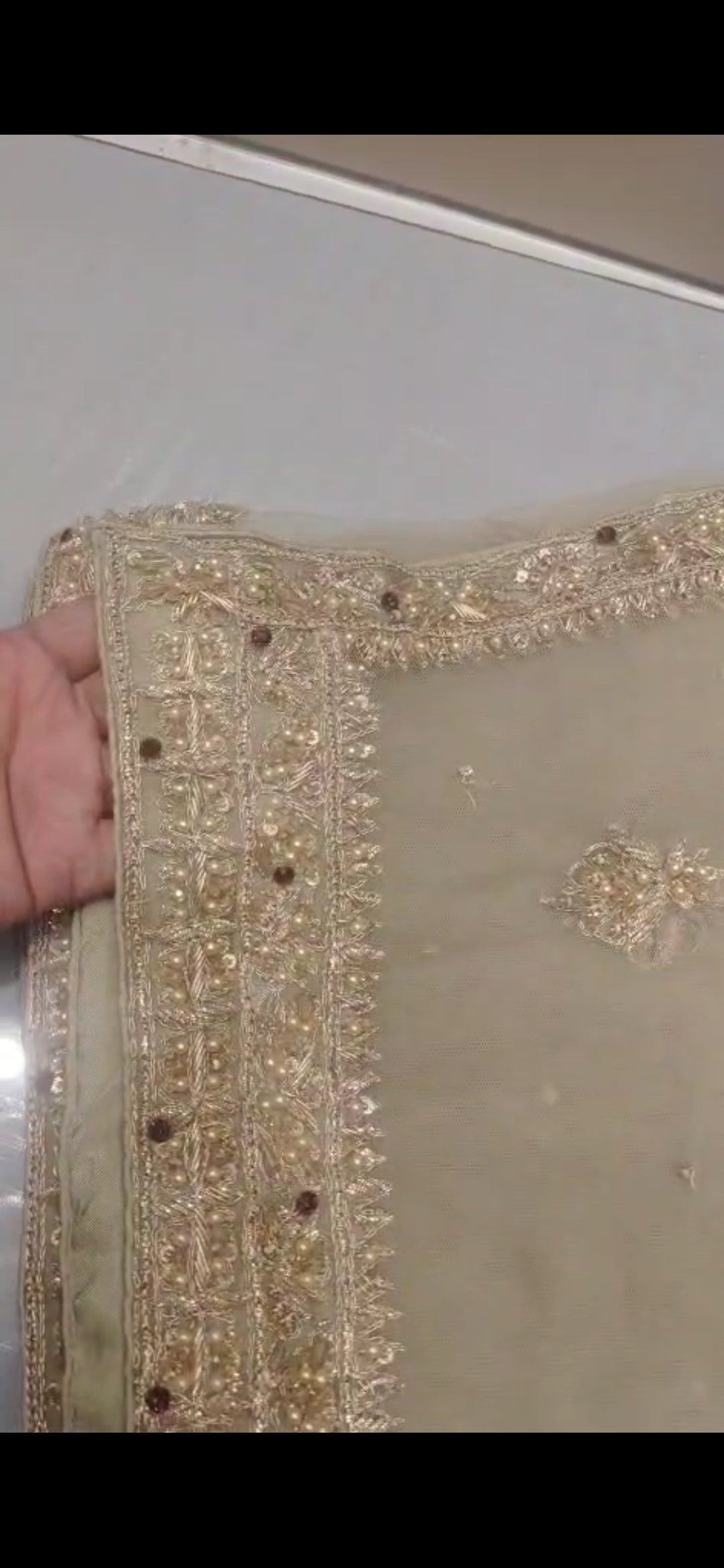 Embroidered outfit (Faiza Saqlain)