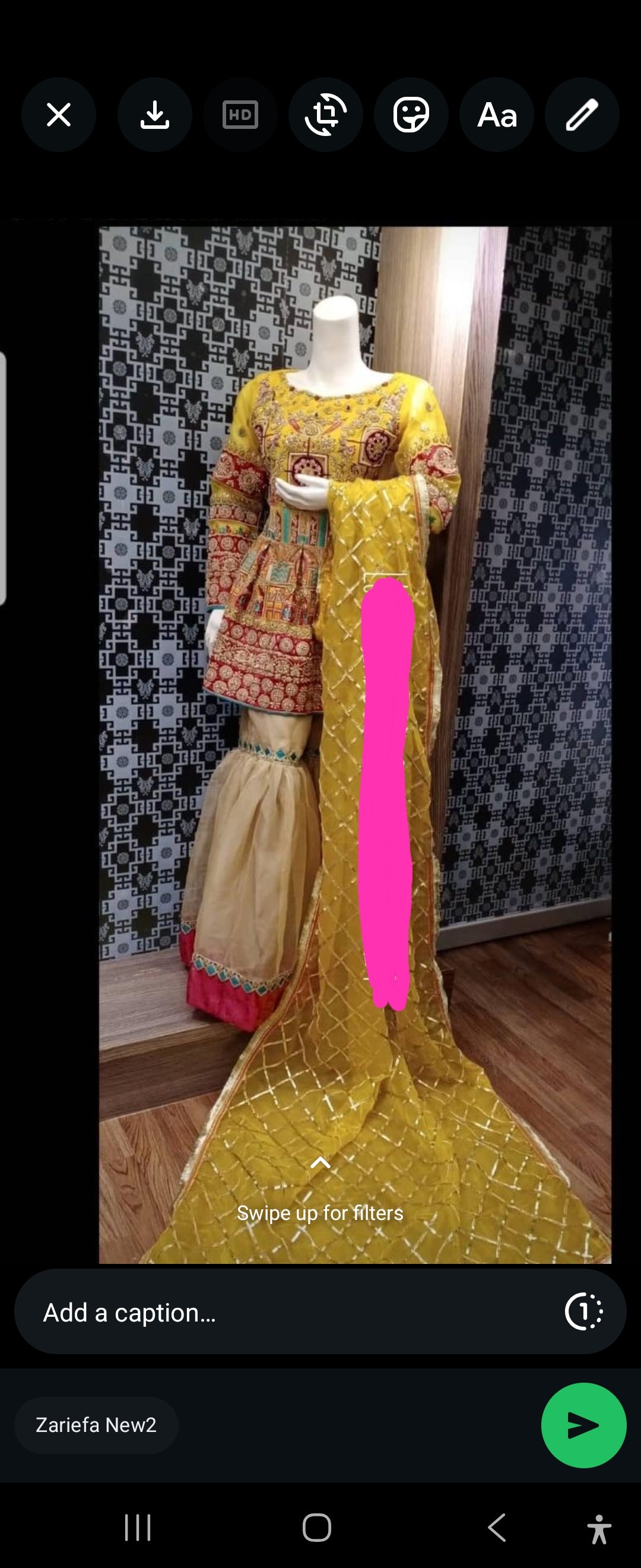 Mehndi outfit